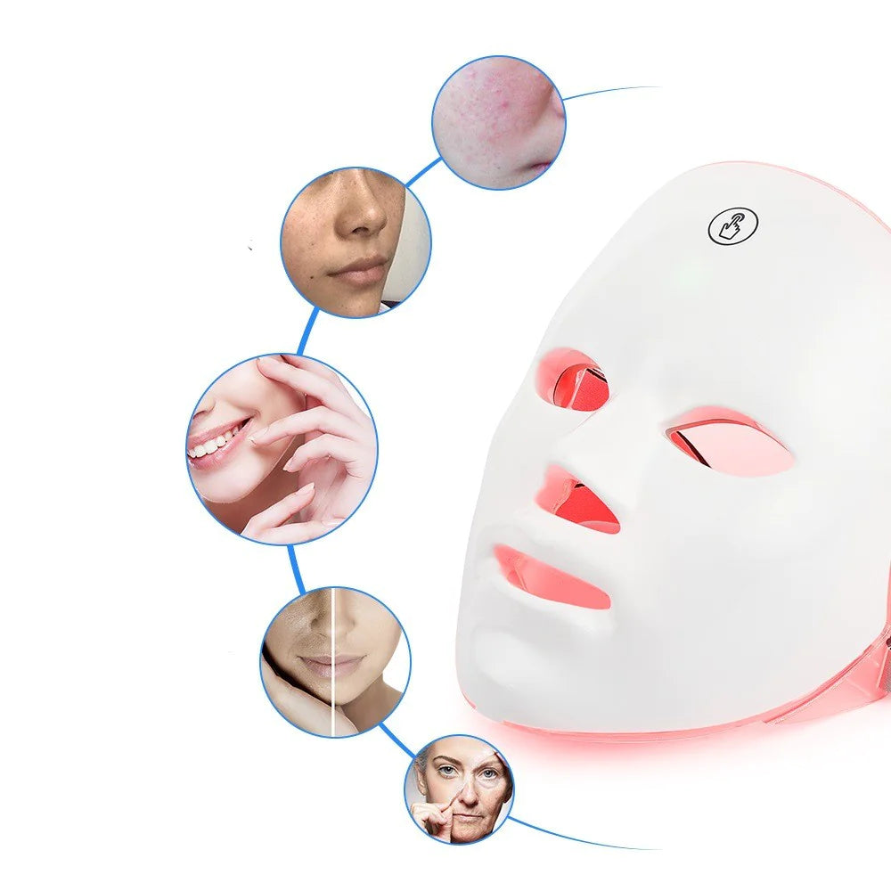 LED Therapy Face Mask Rejuvenation- 7 colors
