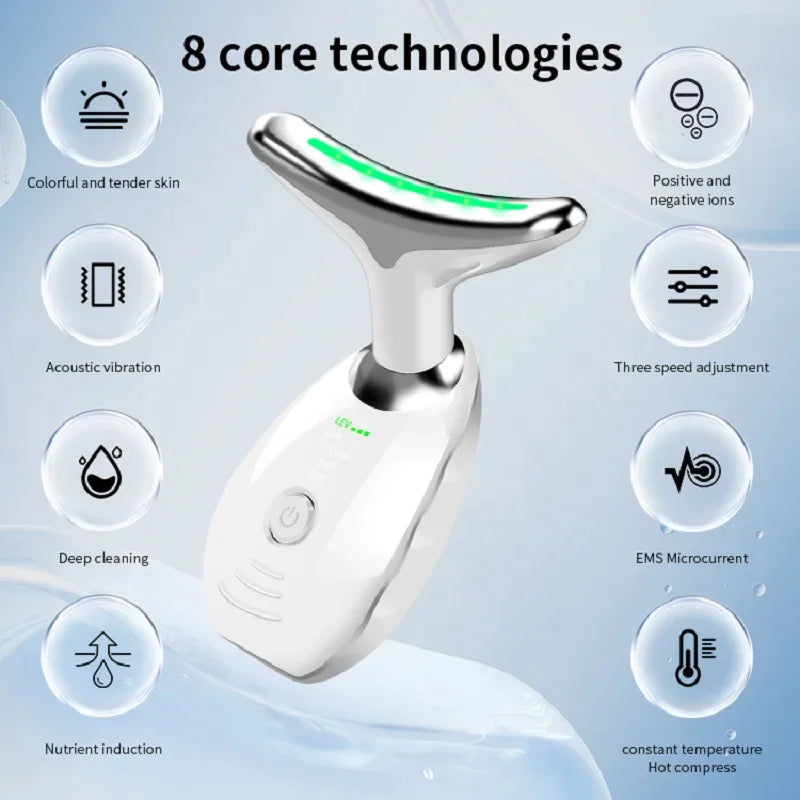 Microcurrent Face & Neck Lifting Massager