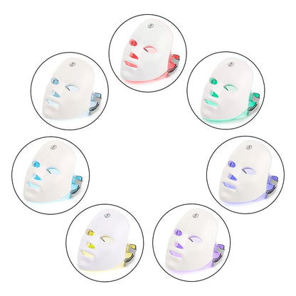 LED Therapy Face Mask Rejuvenation- 7 colors